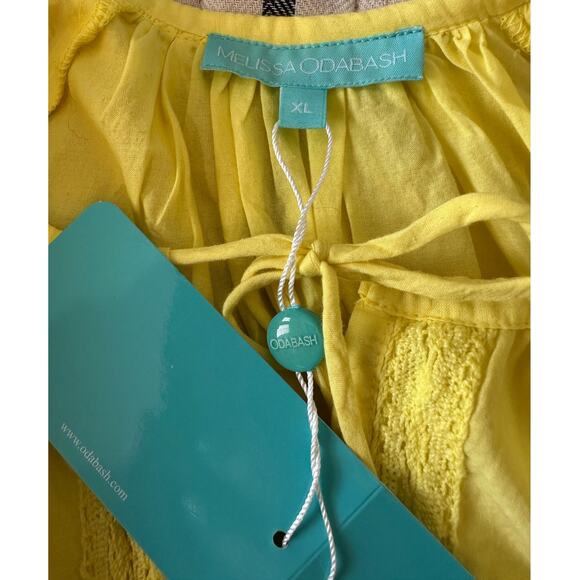 Melissa Odabash - Ashley Lemon Short Caftan - XL (NWT) - Picture 8 of 12